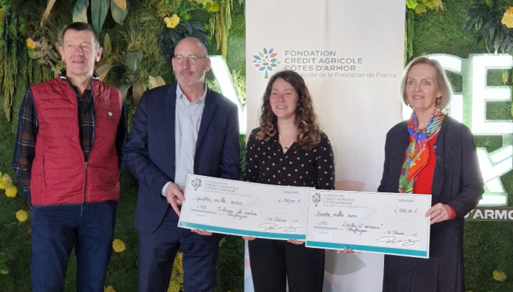 La fondation Crédit Agricole des Côtes d'Armor soutient deux projets LPO